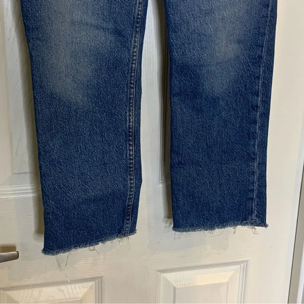 Rag & Bone Nina High-Rise Ankle Cigarette Jean in Monty Size 26